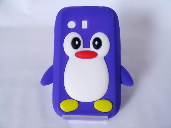 Capa 3D Pinguim Samsung Galaxy Y S5360