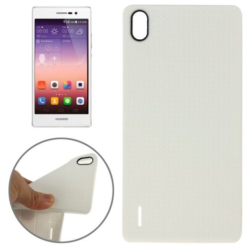 Capa Capinha Case Huawei Ascend P7 Antiderrapante Branca