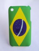 Capa Bandeira do Brasil iPhone 3 3gs