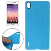 Capa Capinha Case Huawei Ascend P7 Antiderrapante Azul