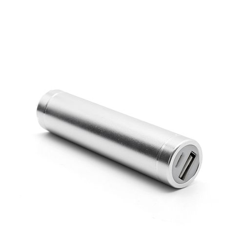 Power Bank 1600mAh - Armazenador De Carga Para Celular-Prata