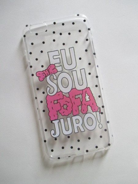 Capa Capinha Case Para iPhone 6s Eu Sou Fofa Juro