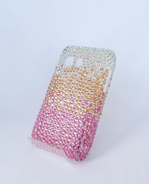 Capa Degradê Strass Para Galaxy Y s5360