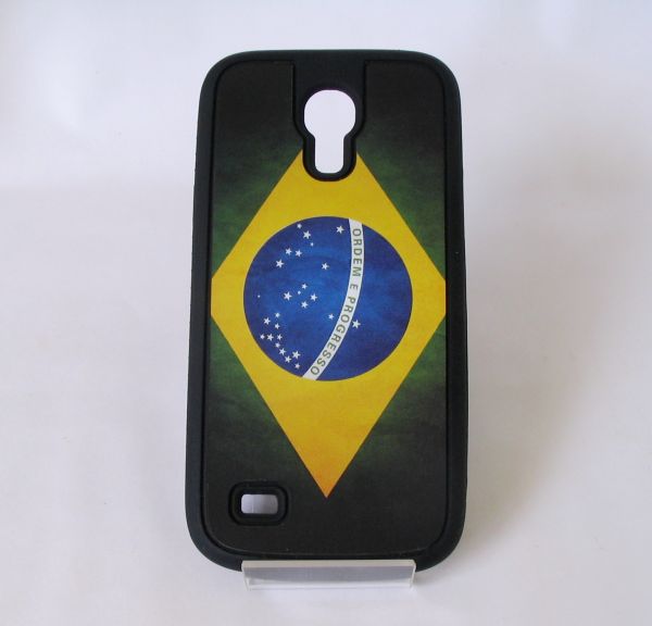 Capa Bandeira do Brasil Copa 2014 Samsung Galaxy S4 Mini