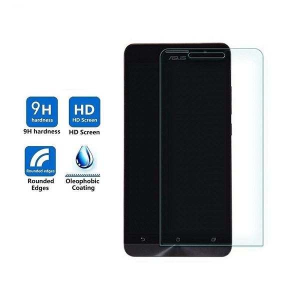 Película de Vidro Temperado Para Asus Zenfone 6 A600cg A601cg FRETE GRÁTIS