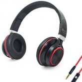 Headphone Infokit HM750MV  Para Computador e Smartphon C/ Microfone e Controle para Atender Chamadas