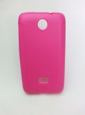 Capa Capinha Case TPU Antiderrapante CCE Motion Plus SK352 Rosa + Brinde