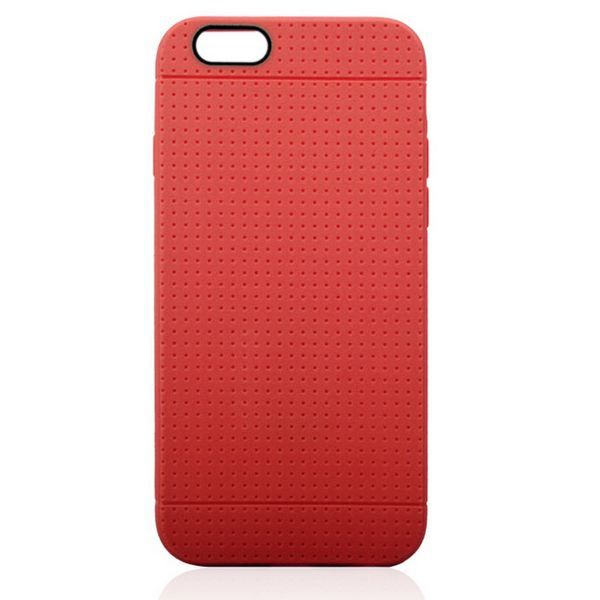 Capa Capinha Case Para iPhone 6 Plus 5.5 Emborrachado Vermelho