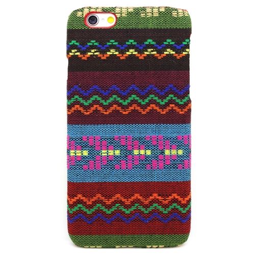 Capa Capinha Case Para Apple iPhone 6 4.7 Tribal Revestida com Tecido