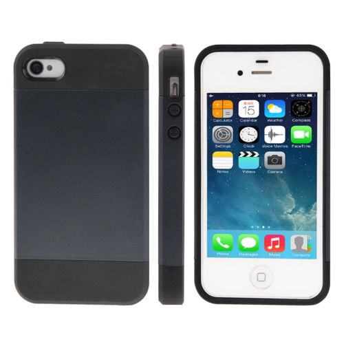 Case Slim Armor Apple iPhone 4 4s - Prata