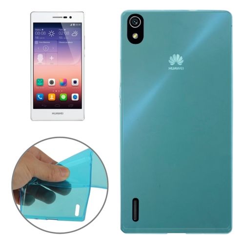 Capa Capinha Case Huawei Ascend P7 Azul