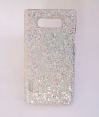 Capa Glitter Prata LG Optimus L7 P705