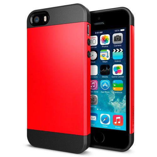 Case Slim Armor Apple iPhone 5 5s - Vermelho