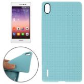 Capa Capinha Case Huawei Ascend P7 Antiderrapante Azul Claro