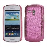 Capa Glitter Rosa Galaxy S3 Mini I8190