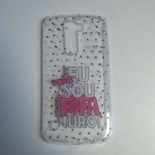 Capa Capinha Case Para LG K8 K350 Eu Sou Fofa Juro