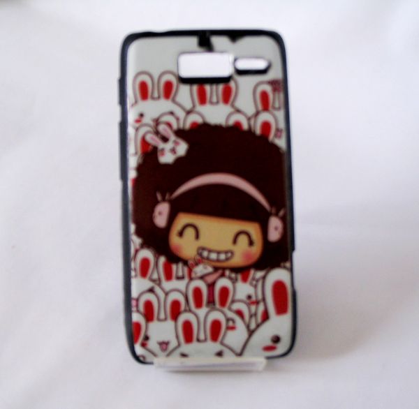 Capa Motorola RAZR D3 XT919 XT920 Menina Com Coelhinhos