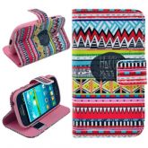 Capa Carteira Tribal Samsung Galaxy S3 Mini i8190