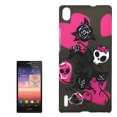 Capa Capinha Case Huawei Ascend P7 Crânio