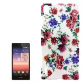 Capa Capinha Case Huawei Ascend P7 Floral