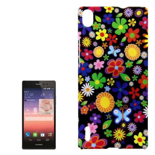 Capa Capinha Case Huawei Ascend P7 Flores Color