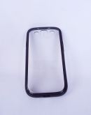 Case Bumper Com Fundo Fosco Galaxy S3 i9300 - Preto