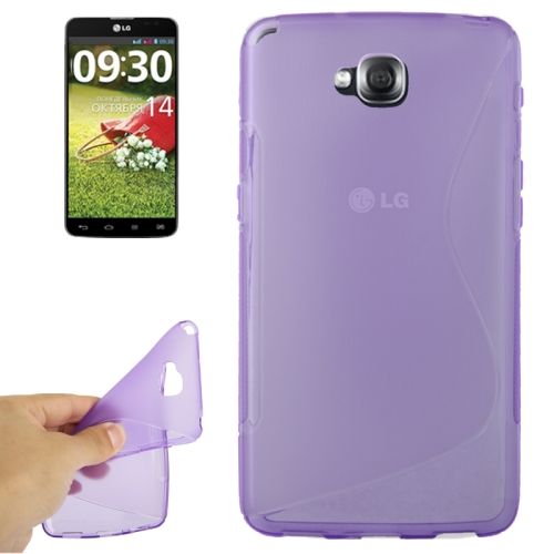 Capa TPU Premium LG G Pro Lite Dual D686 / Lilás