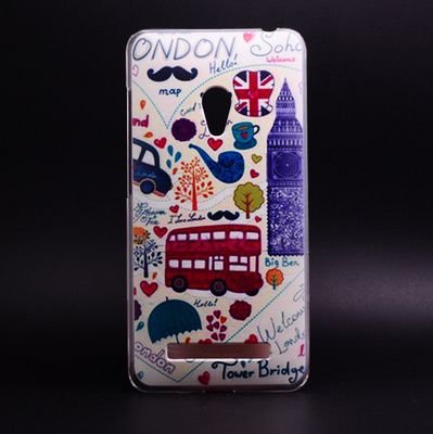 Capinha Capa Case Para Asus Zenfone 5 A500cg A501cg Londres + Película Protetora