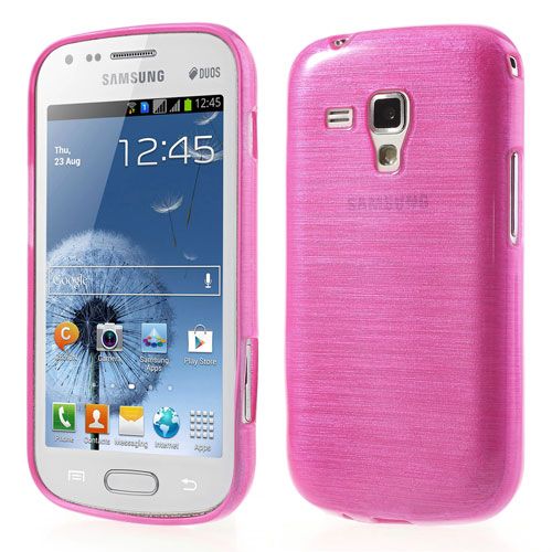 Capa Design Escovado Galaxy S Duos S7562 - Rosa