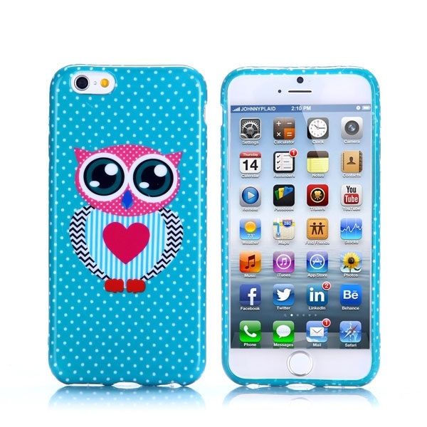 Capa Capinha Case Tpu Apple iPhone 6 Plus 5.5 Corujinha