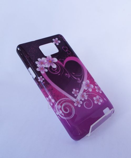 Capa Samsung Galaxy S2 i9100  Personalizada Coração