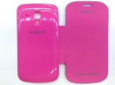 Capa Flip Cover Samsung Galaxy S DUOS s7562 - Rosa